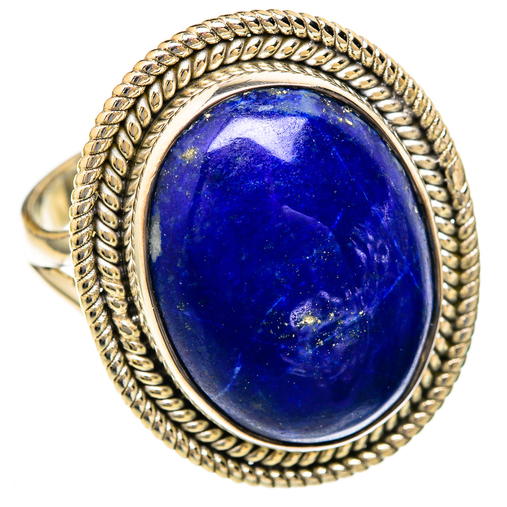 Lapis Lazuli Rings handcrafted by Ana Silver Co - RING103543