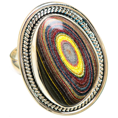 Bullseye Jasper Rings handcrafted by Ana Silver Co - RING103548