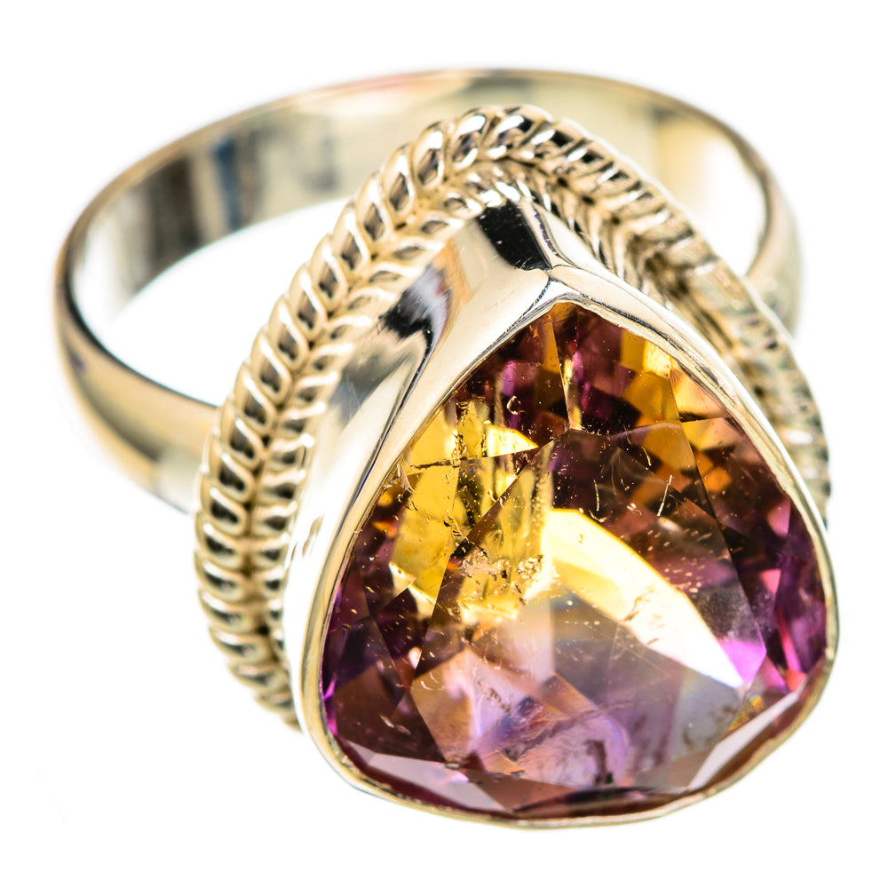 Ametrine Rings handcrafted by Ana Silver Co - RING103564