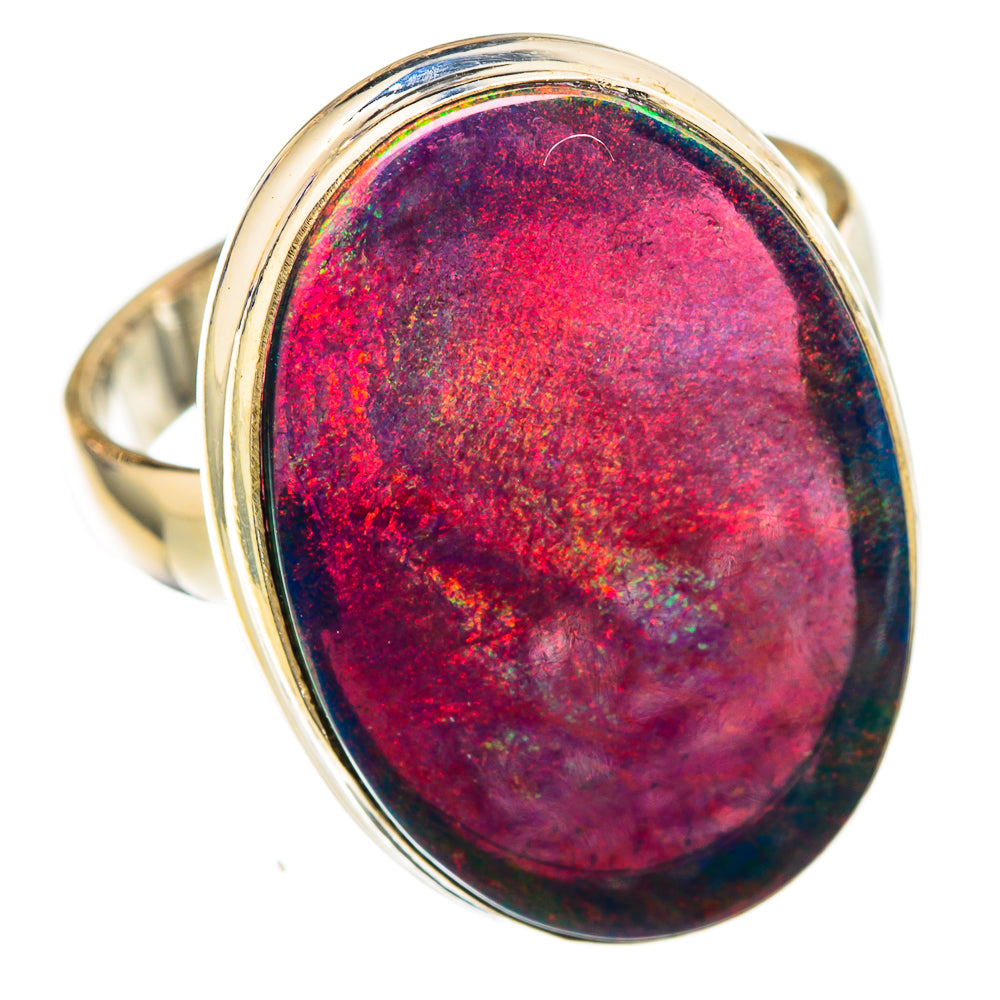Aura Opal Rings handcrafted by Ana Silver Co - RING103566