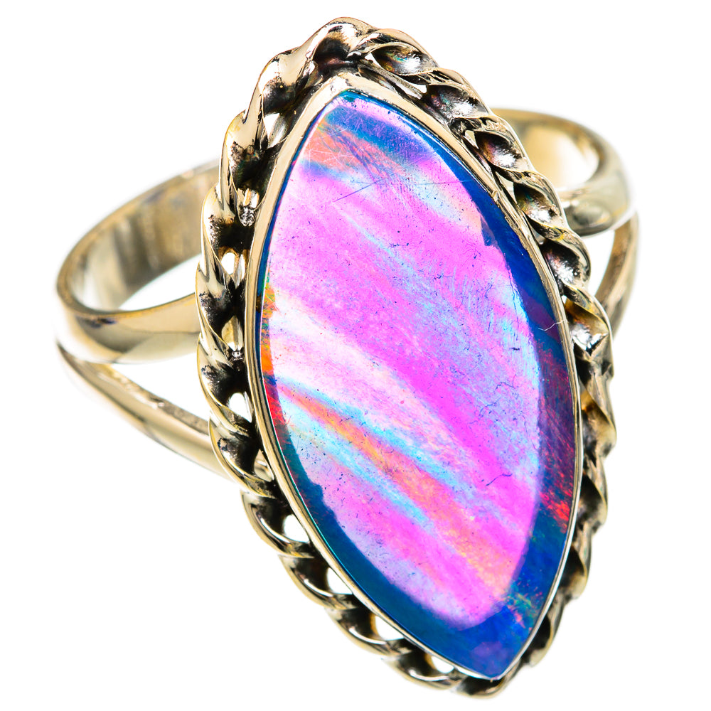 Aura Opal Rings handcrafted by Ana Silver Co - RING103569