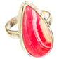 Rhodochrosite Rings handcrafted by Ana Silver Co - RING103578 - Photo 2