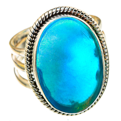 Aura Opal Rings handcrafted by Ana Silver Co - RING103591 - Photo 2