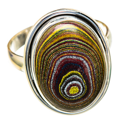 Bullseye Jasper Rings handcrafted by Ana Silver Co - RING103607