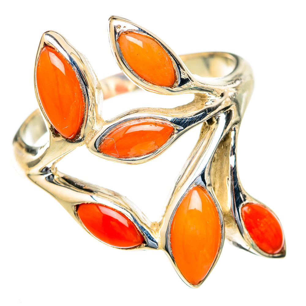 Carnelian Rings handcrafted by Ana Silver Co - RING103611
