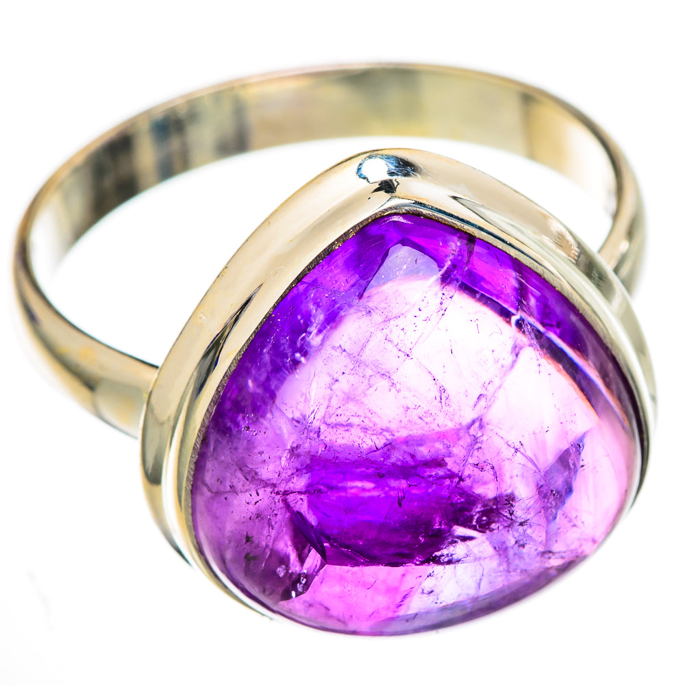 Amethyst Rings handcrafted by Ana Silver Co - RING103617 - Photo 2