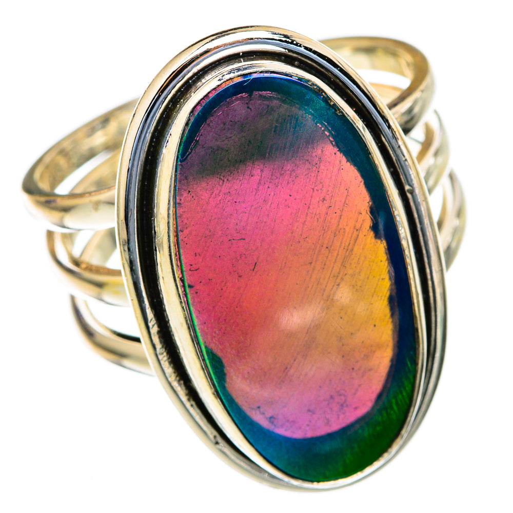 Aura Opal Rings handcrafted by Ana Silver Co - RING103628