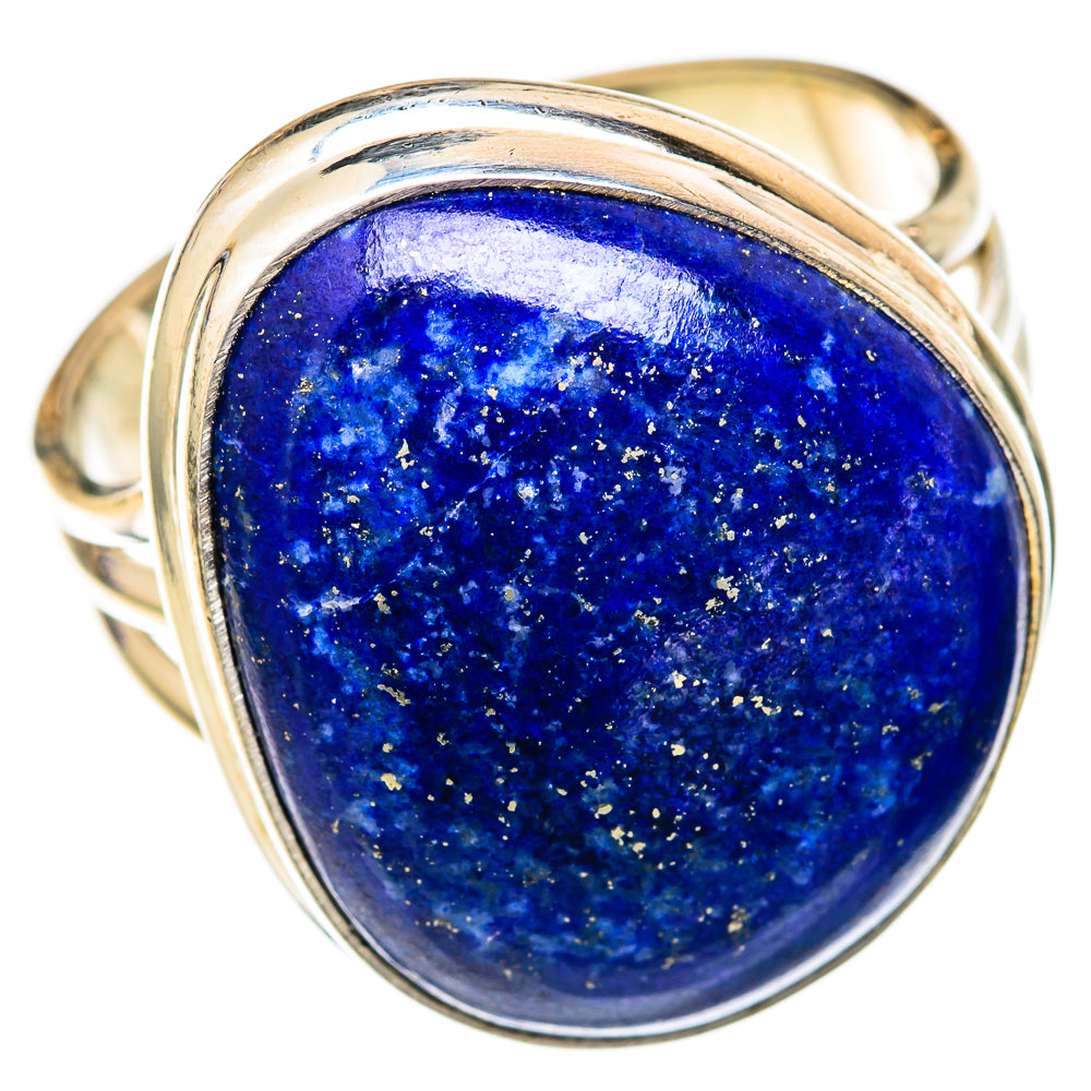 Lapis Lazuli Rings handcrafted by Ana Silver Co - RING103632 - Photo 2