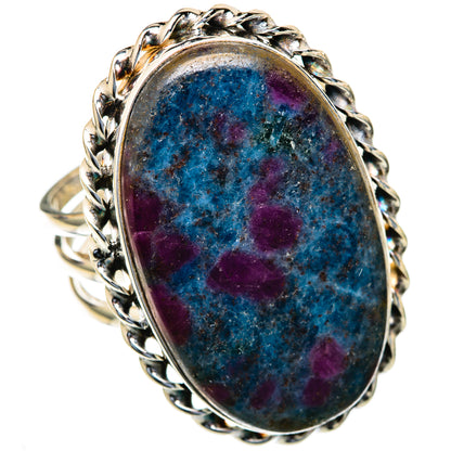 Ruby Fuchsite Rings handcrafted by Ana Silver Co - RING103639 - Photo 2