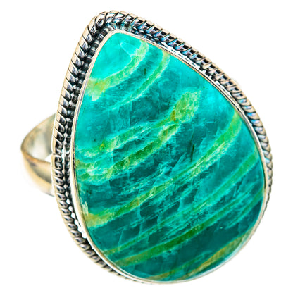 Amazonite Rings handcrafted by Ana Silver Co - RING103646