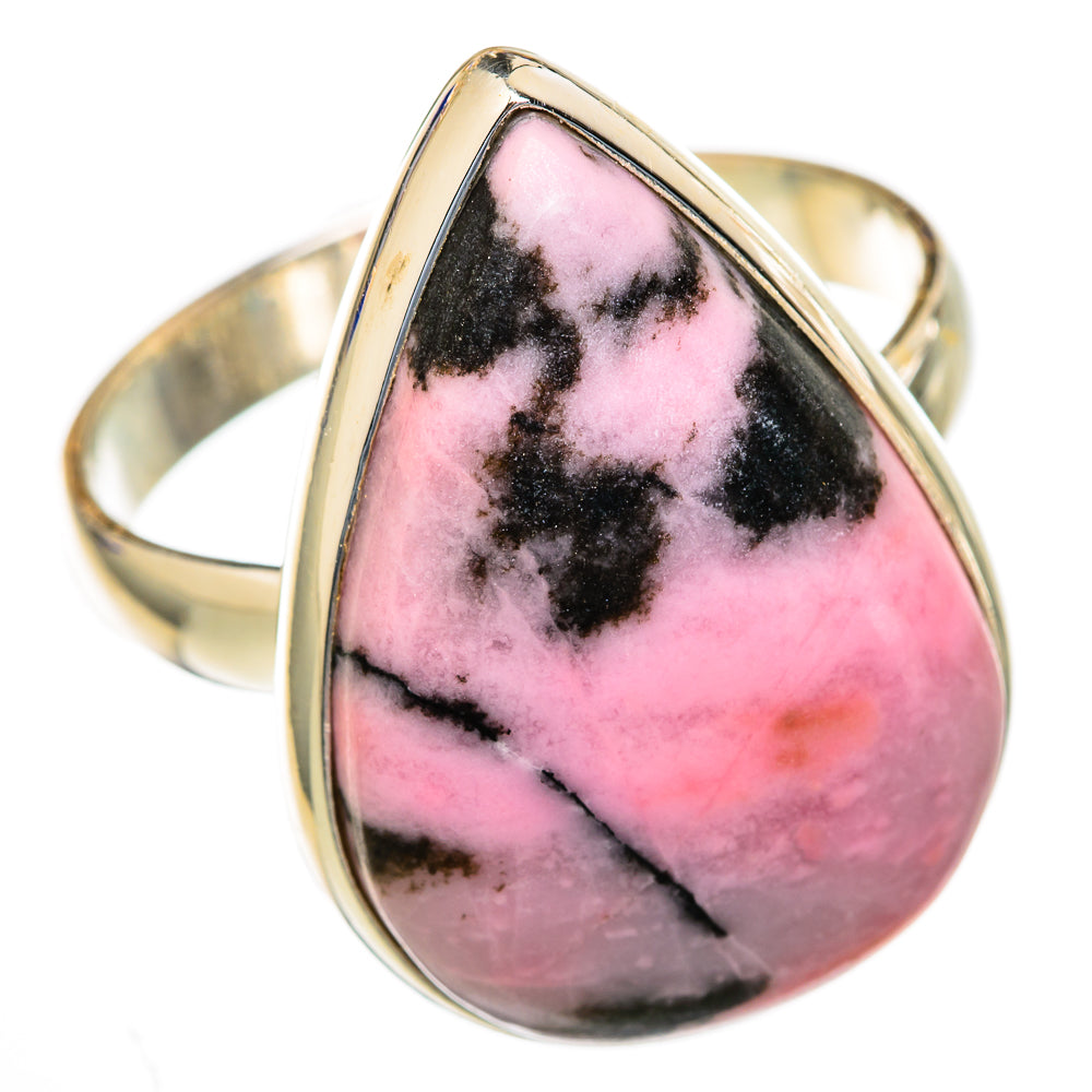 Rhodonite Rings handcrafted by Ana Silver Co - RING103659 - Photo 2