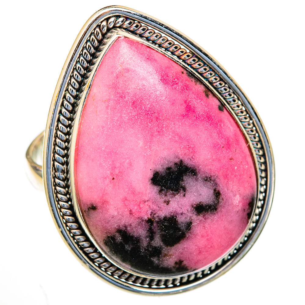 Rhodonite Rings handcrafted by Ana Silver Co - RING103663 - Photo 2