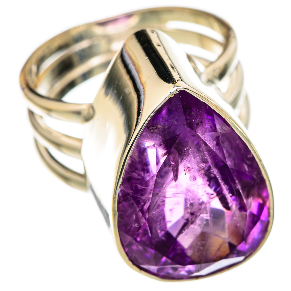 Amethyst Rings handcrafted by Ana Silver Co - RING103669 - Photo 2