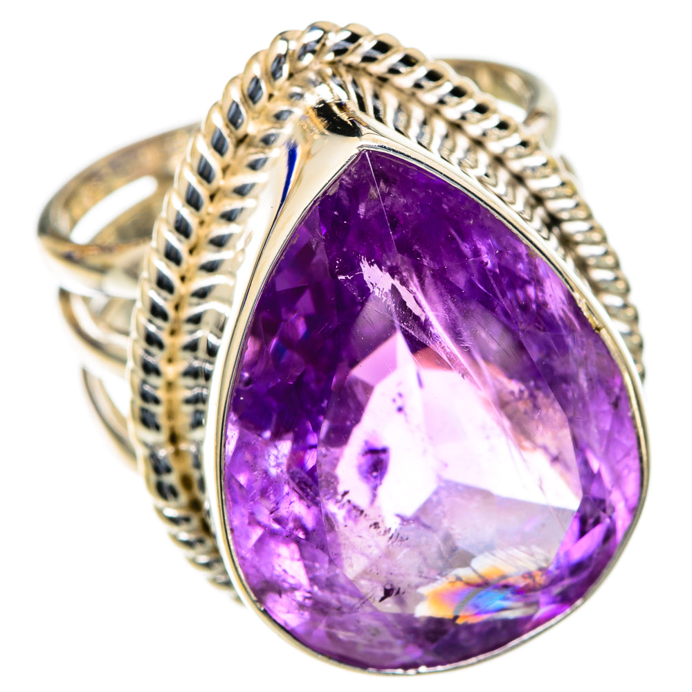 Amethyst Rings handcrafted by Ana Silver Co - RING103674
