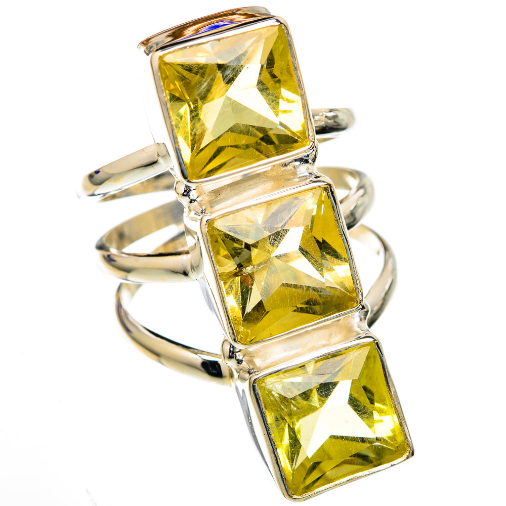 Citrine Rings handcrafted by Ana Silver Co - RING103691 - Photo 2