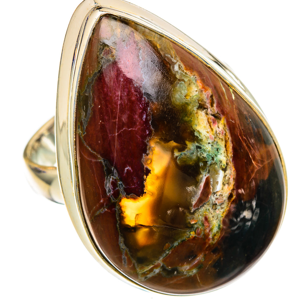 Butterfly Jasper Rings handcrafted by Ana Silver Co - RING103714