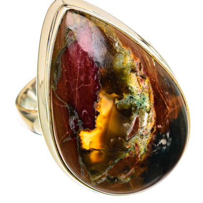 Butterfly Jasper Rings handcrafted by Ana Silver Co - RING103714