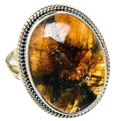 Chiastolite Rings handcrafted by Ana Silver Co - RING103718 - Photo 2