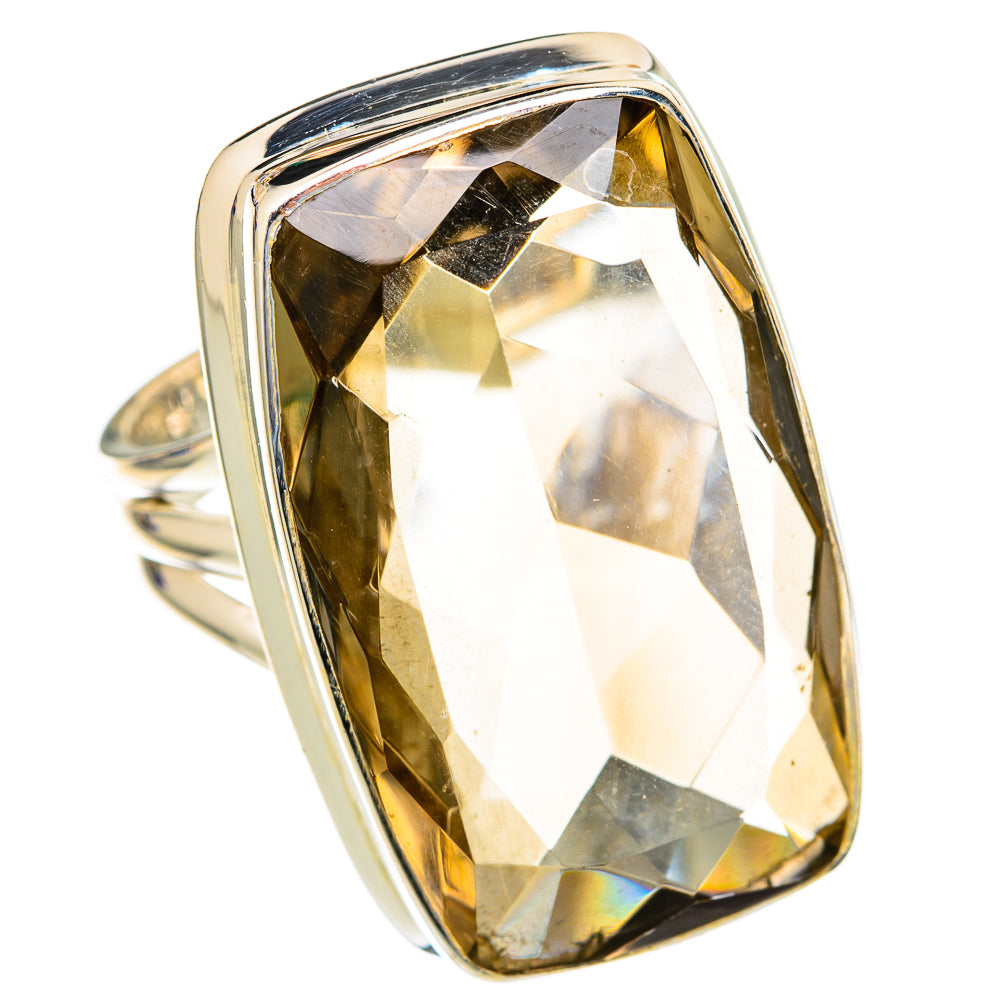 Smoky Quartz Rings handcrafted by Ana Silver Co - RING103719