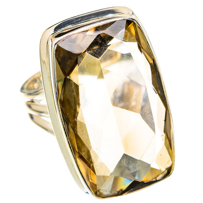 Smoky Quartz Rings handcrafted by Ana Silver Co - RING103719