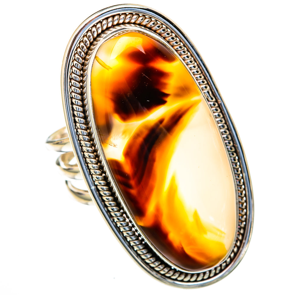 Montana Agate Rings handcrafted by Ana Silver Co - RING103720 - Photo 2