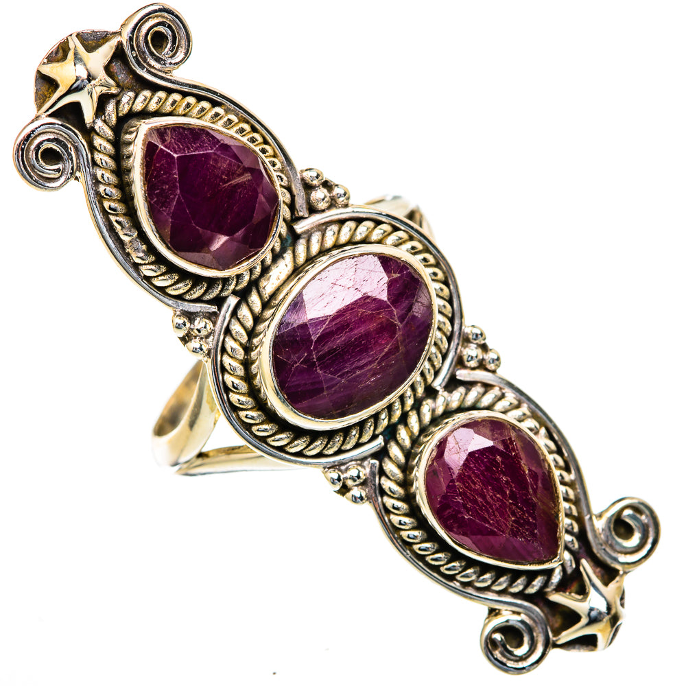 Ruby Rings handcrafted by Ana Silver Co - RING103722 - Photo 2