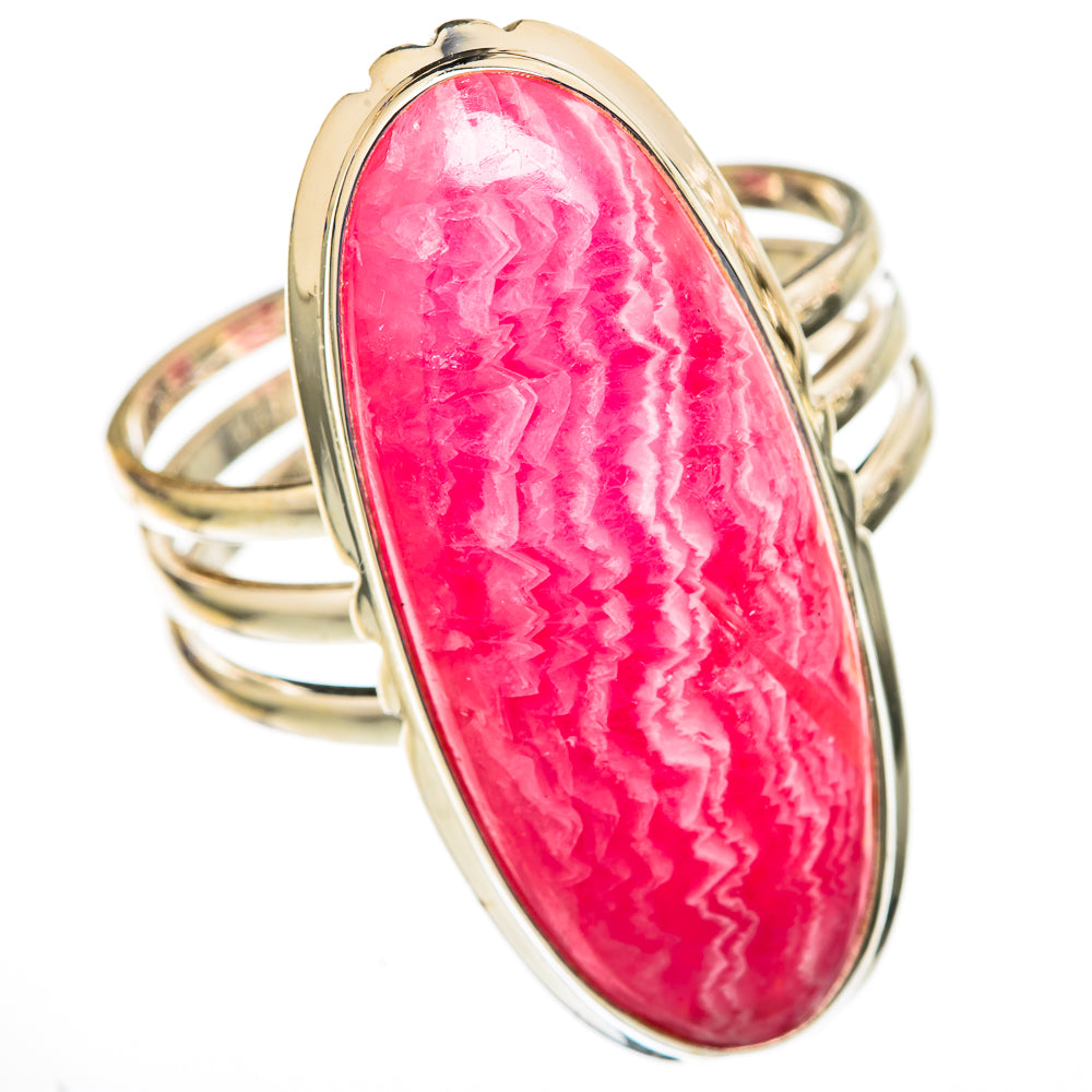 Rhodochrosite Rings handcrafted by Ana Silver Co - RING103724 - Photo 2