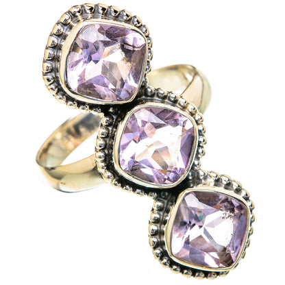 Kunzite Rings handcrafted by Ana Silver Co - RING103736