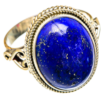 Lapis Lazuli Rings handcrafted by Ana Silver Co - RING103748