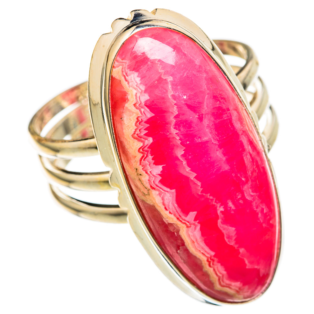 Rhodochrosite Rings handcrafted by Ana Silver Co - RING103771 - Photo 2
