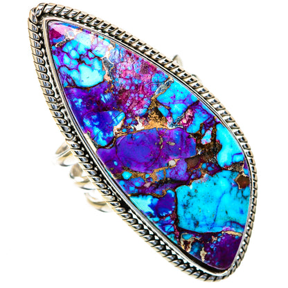 Spiny Turquoise Jasper Rings handcrafted by Ana Silver Co - RING103775