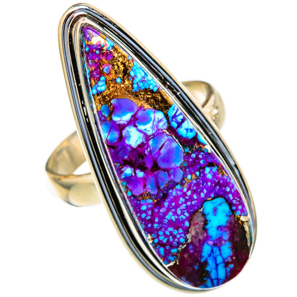 Spiny Turquoise Jasper Rings handcrafted by Ana Silver Co - RING103777