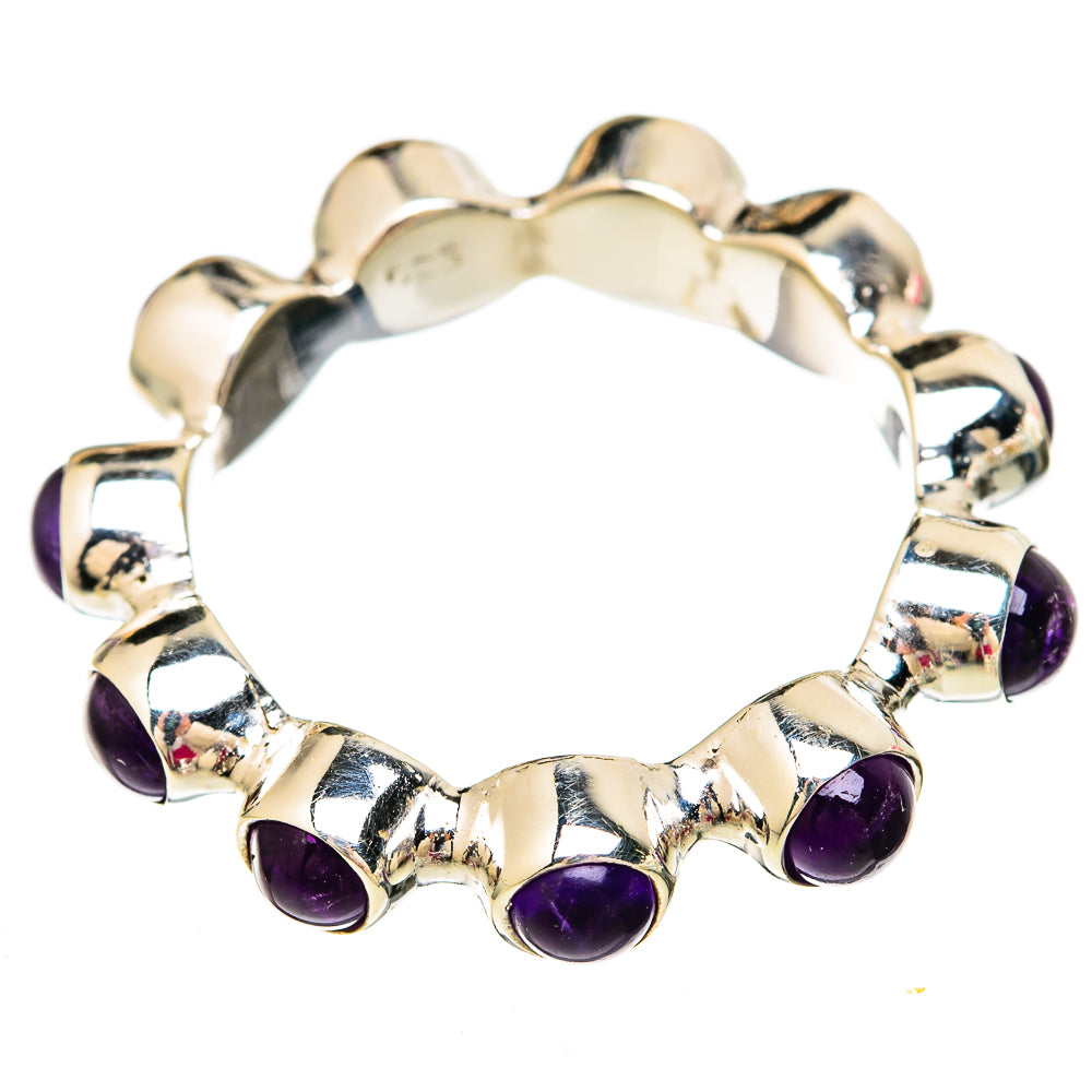 Amethyst Rings handcrafted by Ana Silver Co - RING103790 - Photo 2