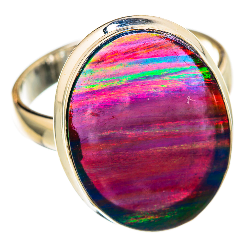 Aura Opal Rings handcrafted by Ana Silver Co - RING103796