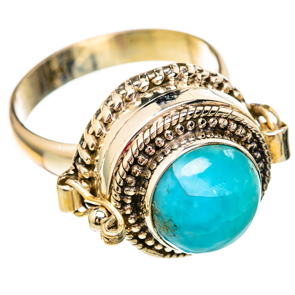 Larimar Rings handcrafted by Ana Silver Co - RING103797 - Photo 2