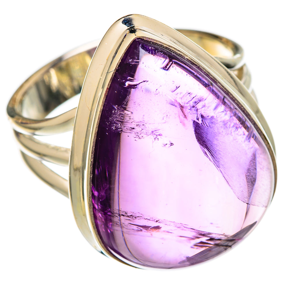 Amethyst Rings handcrafted by Ana Silver Co - RING103807 - Photo 2