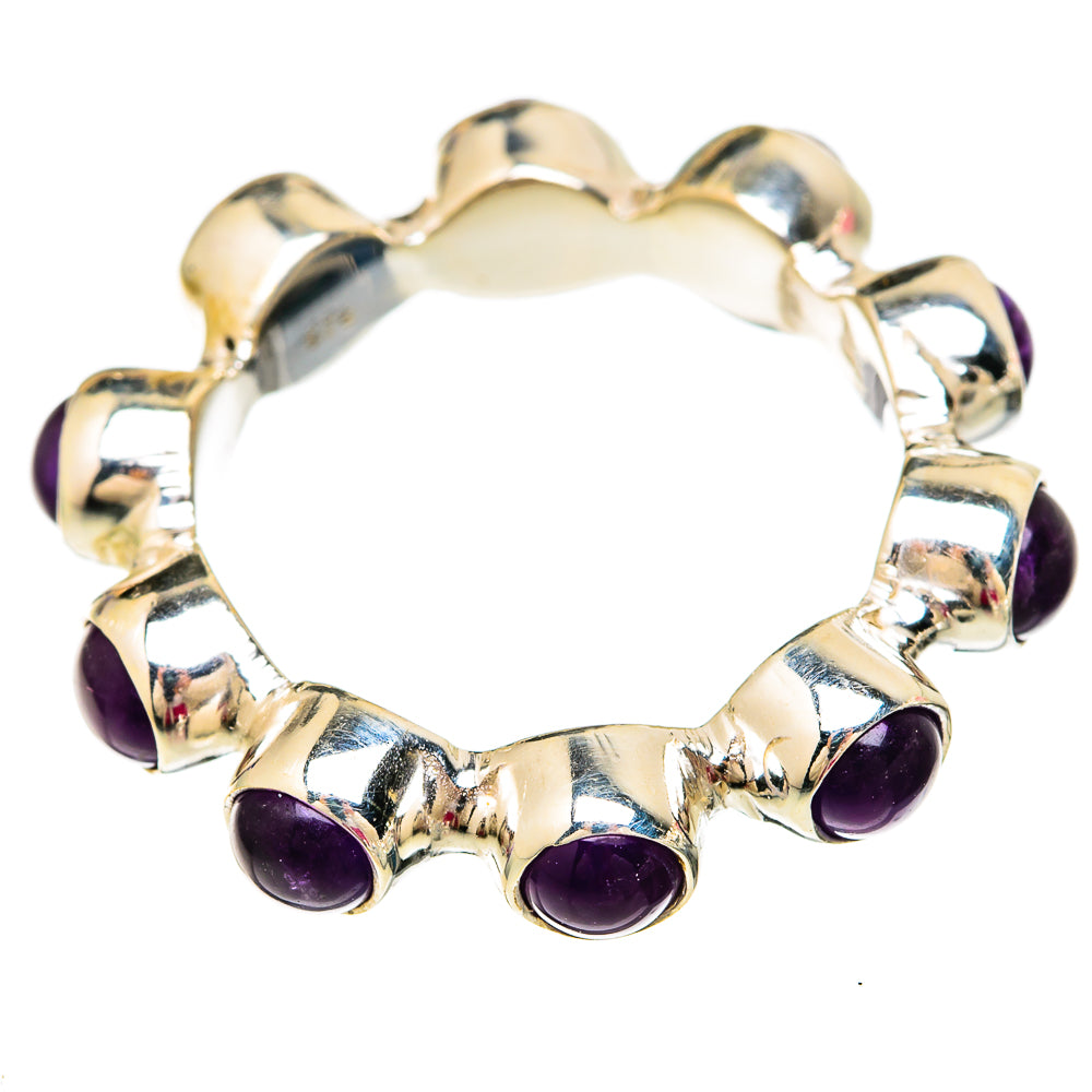 Amethyst Rings handcrafted by Ana Silver Co - RING103808 - Photo 2