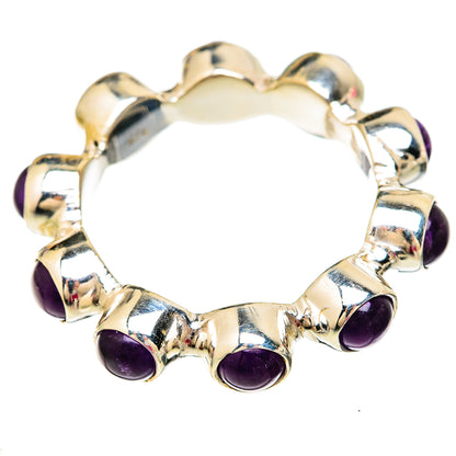 Amethyst Rings handcrafted by Ana Silver Co - RING103808 - Photo 2