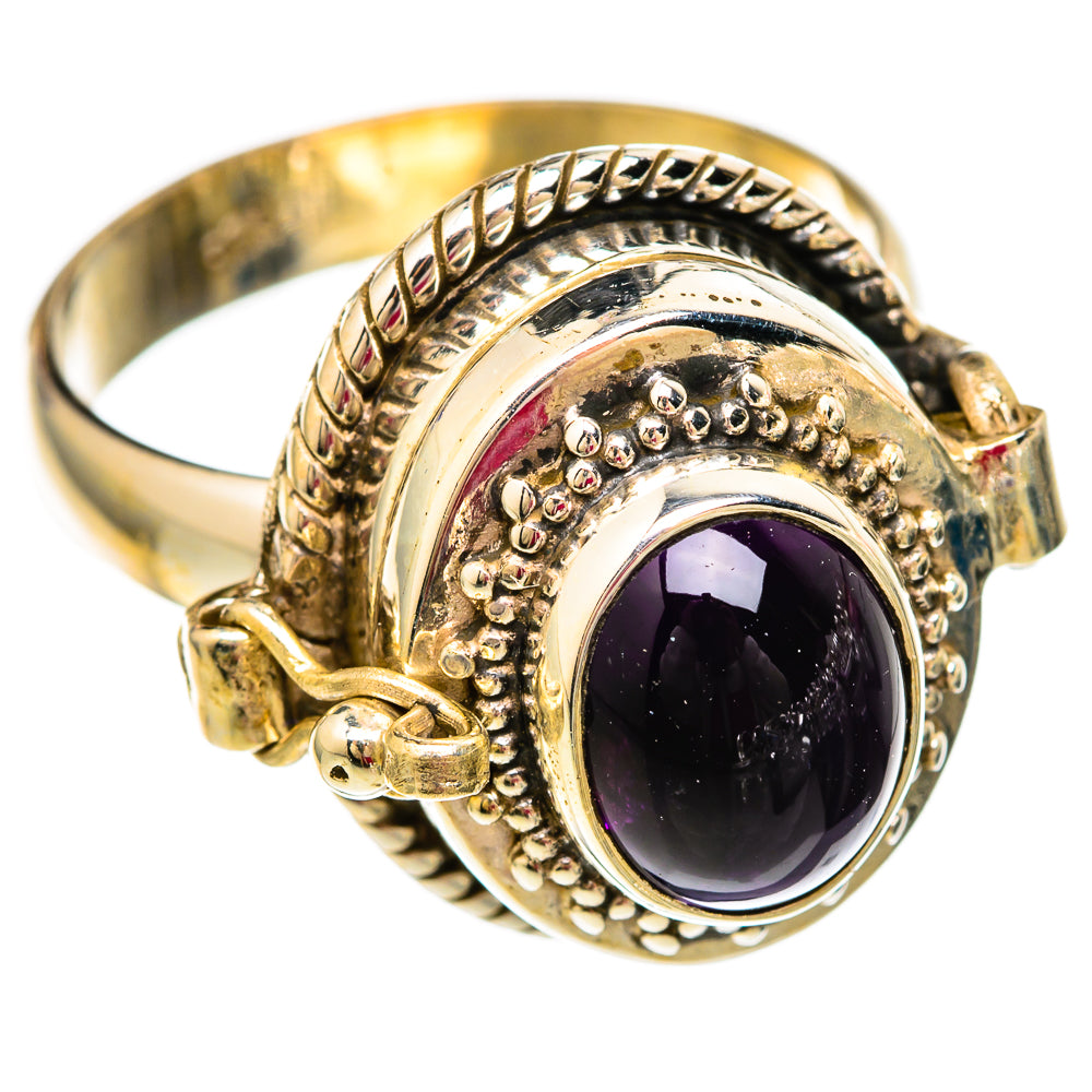 Amethyst Rings handcrafted by Ana Silver Co - RING103810 - Photo 2