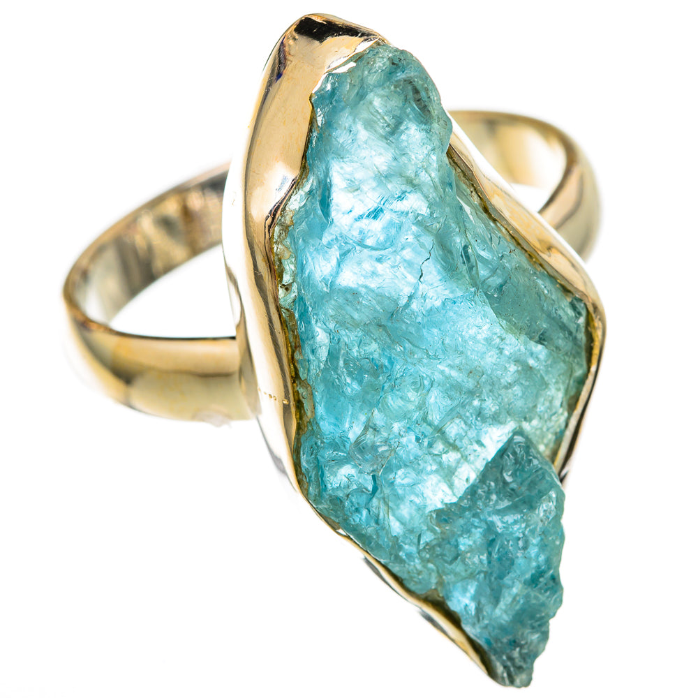 Aquamarine Rings handcrafted by Ana Silver Co - RING103819 - Photo 2