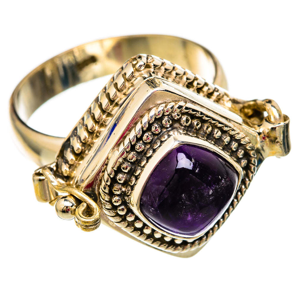 Amethyst Rings handcrafted by Ana Silver Co - RING103822 - Photo 2
