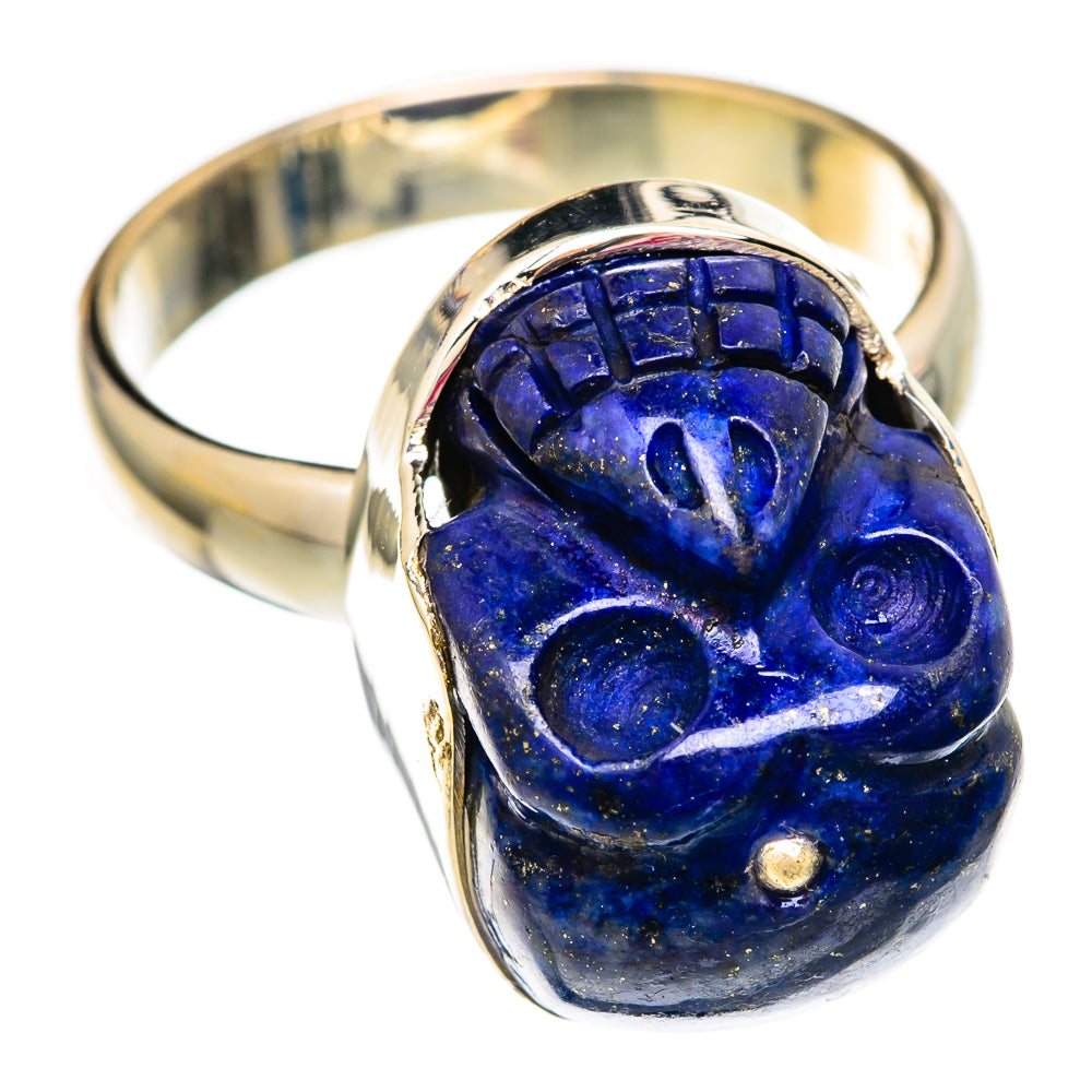 Lapis Lazuli Rings handcrafted by Ana Silver Co - RING103834 - Photo 2