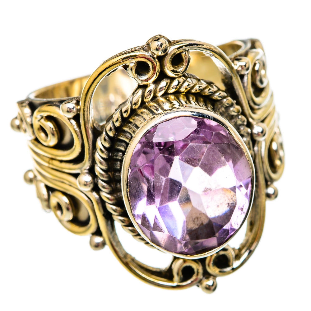 Amethyst Rings handcrafted by Ana Silver Co - RING103840 - Photo 2