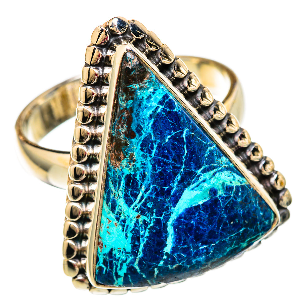 Shattuckite Rings handcrafted by Ana Silver Co - RING103846 - Photo 2