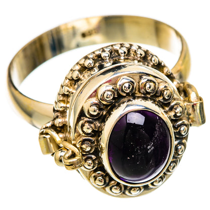Amethyst Rings handcrafted by Ana Silver Co - RING103851 - Photo 2