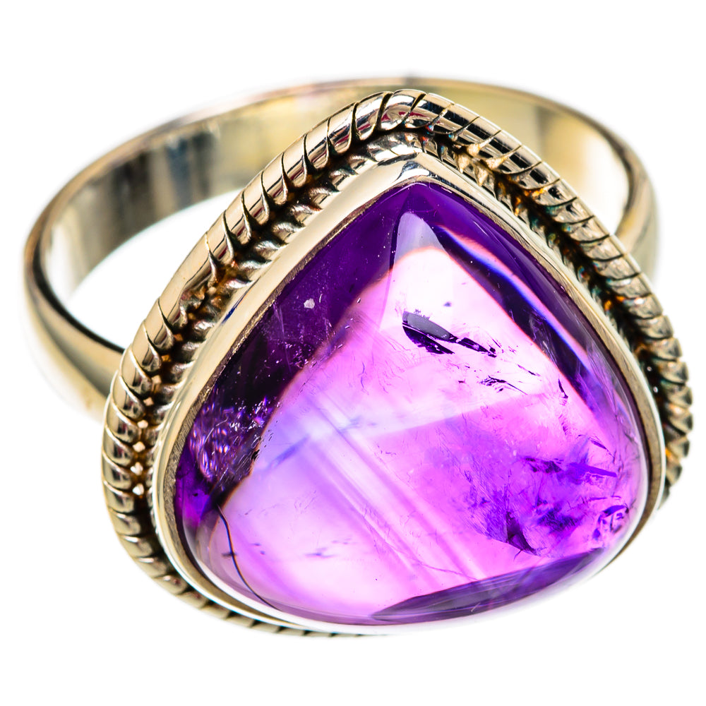 Amethyst Rings handcrafted by Ana Silver Co - RING103861 - Photo 2