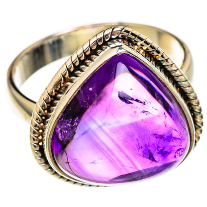 Amethyst Rings handcrafted by Ana Silver Co - RING103861 - Photo 2