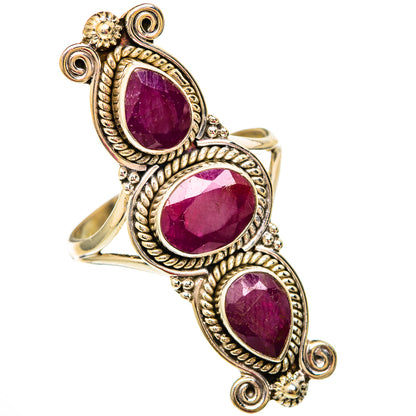 Ruby Rings handcrafted by Ana Silver Co - RING103889 - Photo 2