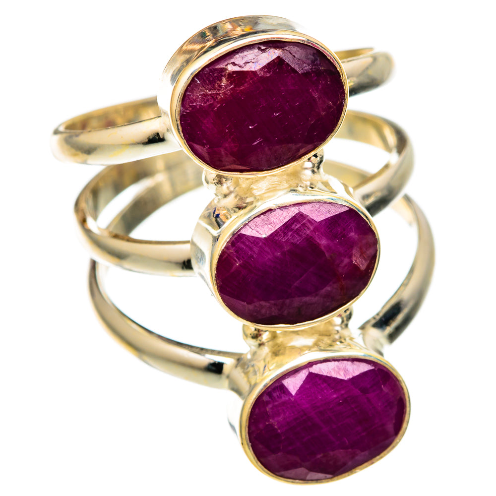 Ruby Rings handcrafted by Ana Silver Co - RING103892 - Photo 2