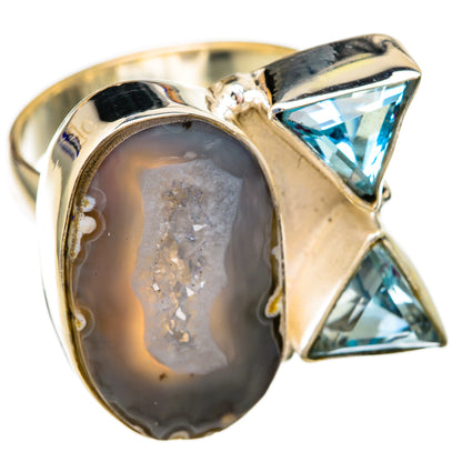 Geode Slice Rings handcrafted by Ana Silver Co - RING103897 - Photo 2